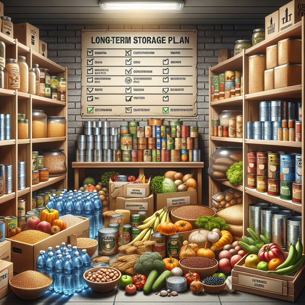 Creating A Long-Term Food Storage Plan